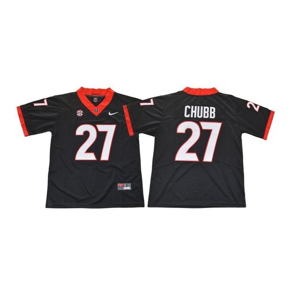 nick chubb georgia jersey